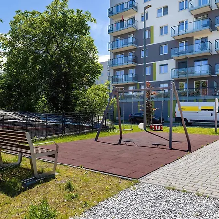 Modern With A Balcony A Place To Work By Renters * Chorzów